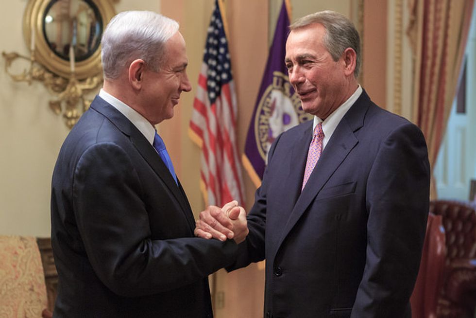Boehner, House Delegation To Meet Netanyahu In Israel