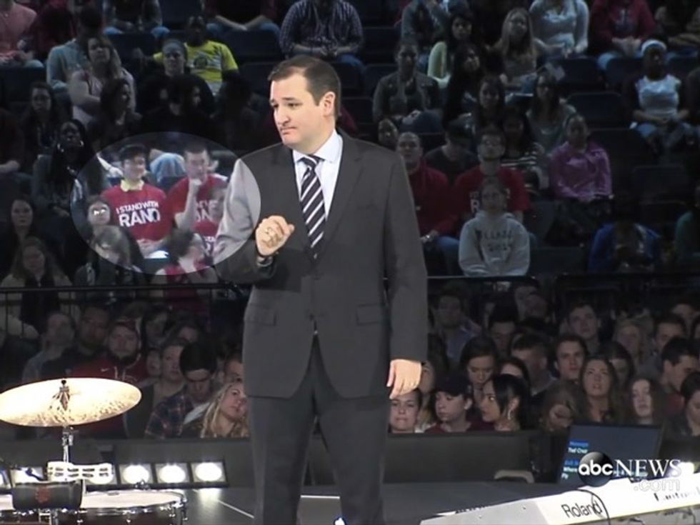 Endorse This: Casting A Paul Over The Cruz Kickoff