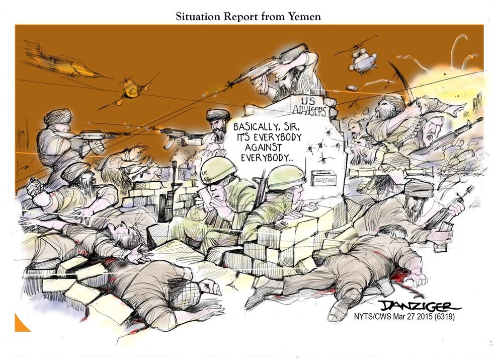 Cartoon: Situation Report From Yemen