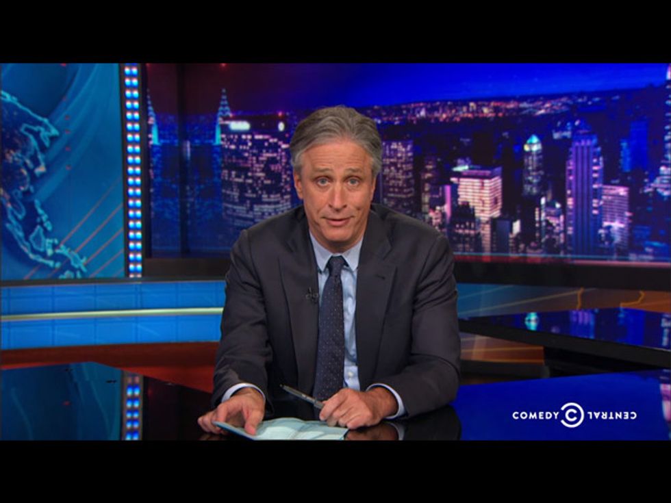 Late Night Roundup: Jon Stewart’s Endorsement