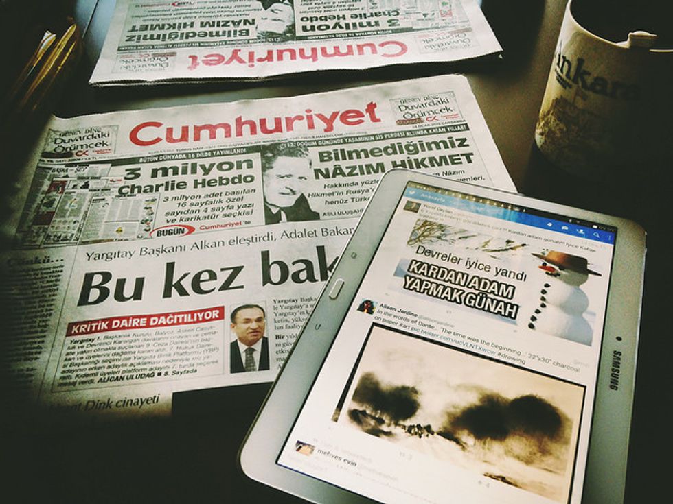 Two Journalists In Turkey Face Jail Over Charlie Hebdo Cartoon