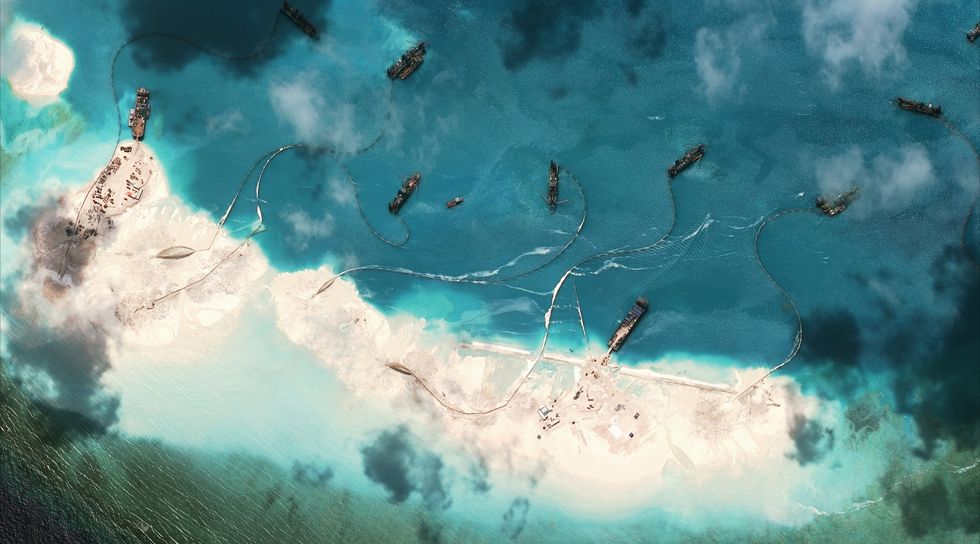 China’s ‘Great Wall of Sand’ In South China Sea