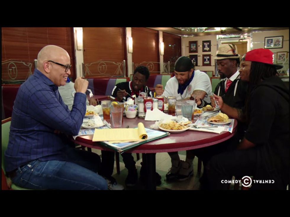 Late Night Roundup: Baltimore, Gang Members, Peace, And Pie