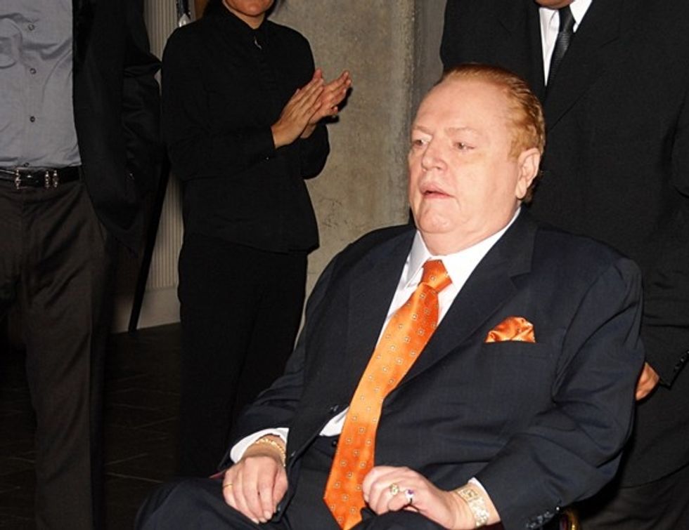 Why Larry Flynt Is Endorsing Hillary Clinton