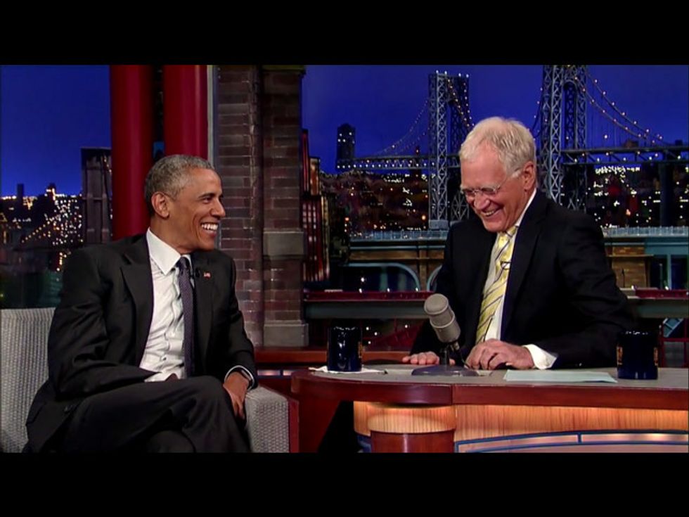 Late Night Roundup: Obama And Letterman — And Retirement