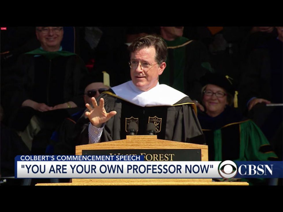 Endorse This: The Degrees Of Stephen Colbert