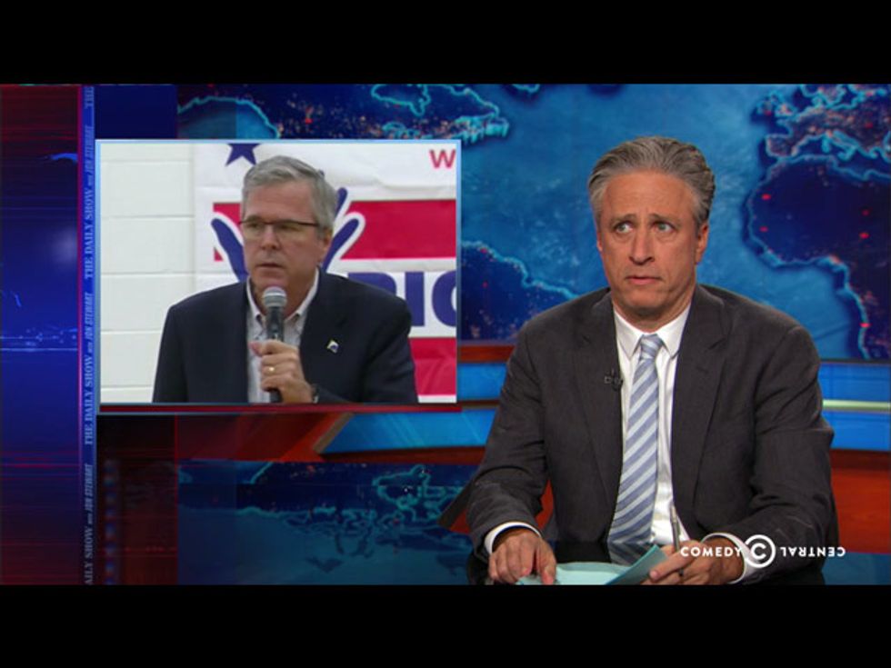 Late Night Roundup: Jeb Bush And ‘The Kin’s Speech’