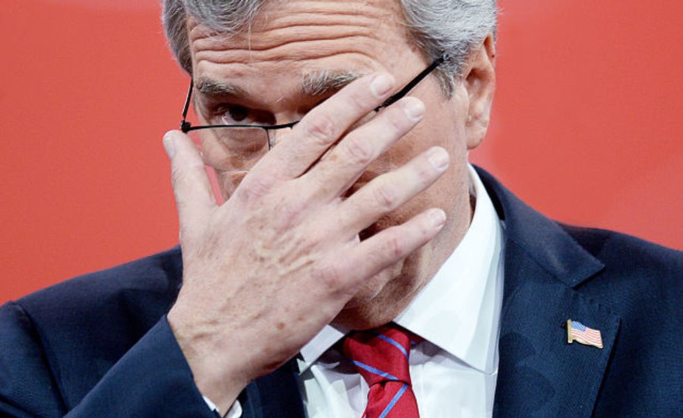 A Hard Spring Brings Hard Days for Jeb Bush