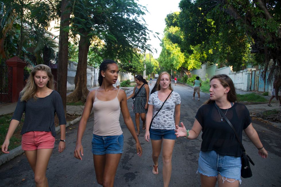 Studying Abroad, U.S. Students Catch A Wave In Cuba