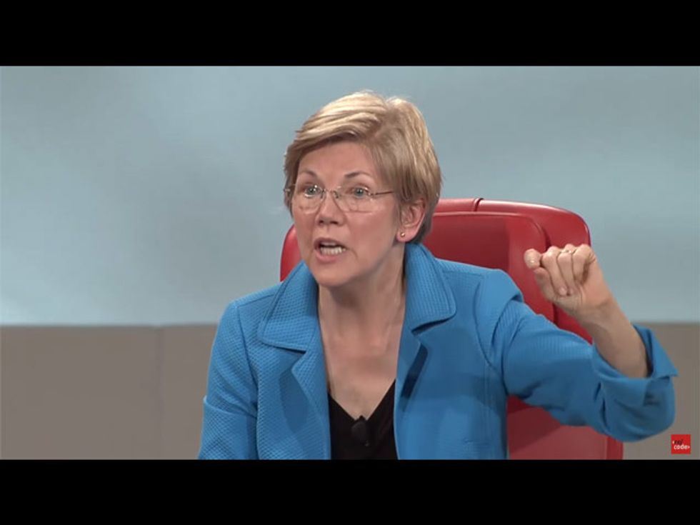 Endorse This: Elizabeth Warren Goes ‘Network’