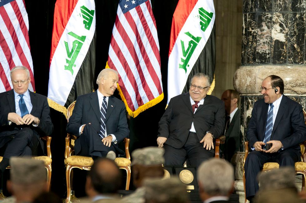 Biden Tries To Mollify Iraqis, Promises Training And Equipment