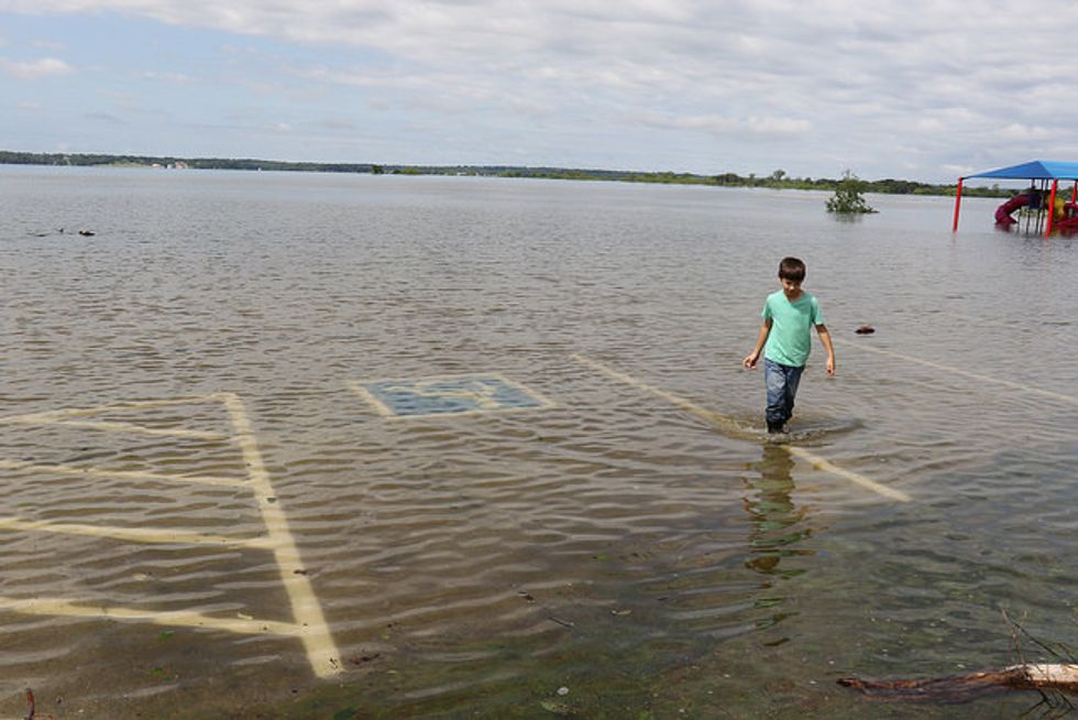 Epic Texas Rainfall Floods Parts Of Houston, Austin, Dallas; Thousands Displaced