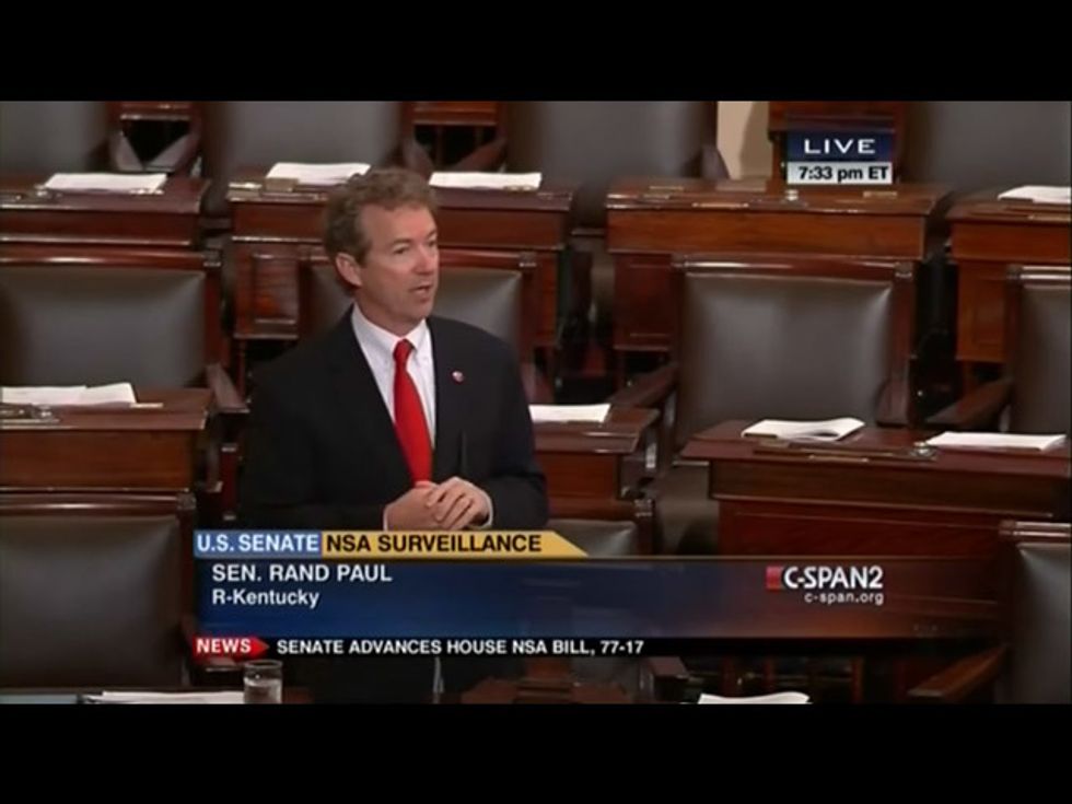 Rand Paul Clarifies ‘Hyperbole’: Okay, My Fellow GOPers Don’t Want Another Terrorist Attack