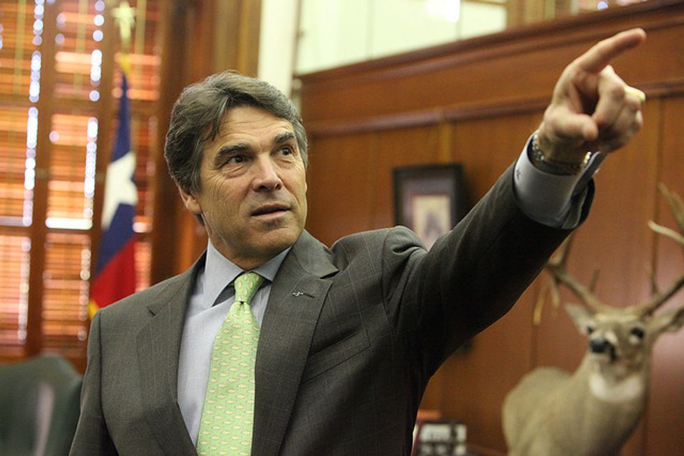 This Week In Crazy: Rick Perry Makes It Rain