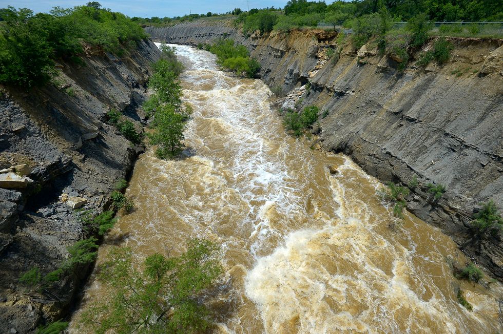 As Rain Stops In Oklahoma And Texas, Downriver States Brace For Flooding