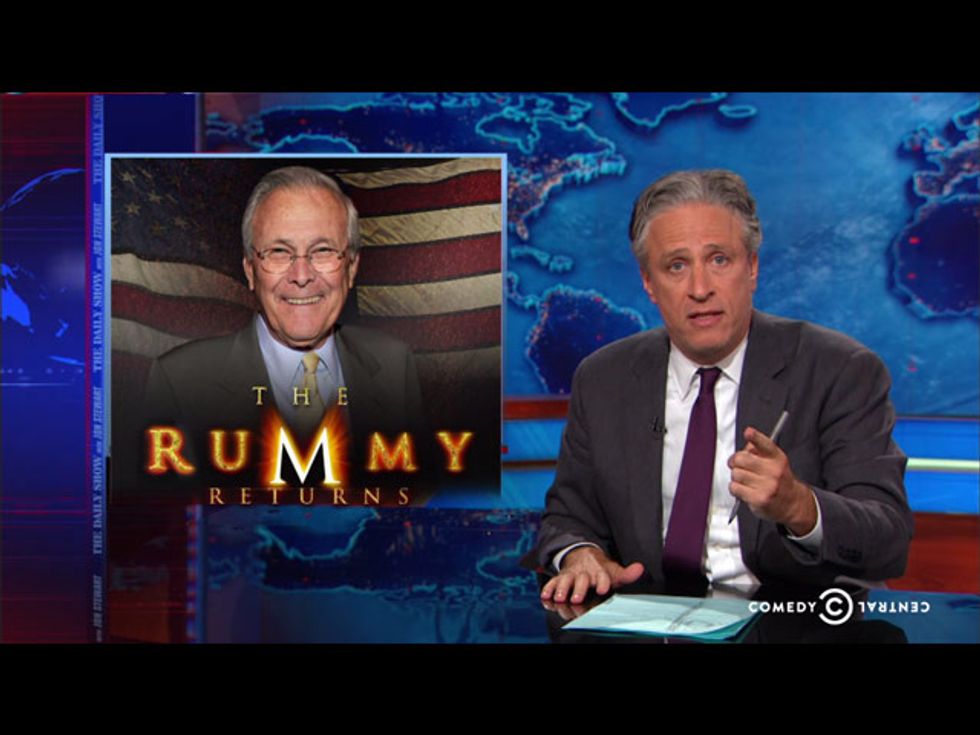 Late Night Roundup: ‘The Rummy Returns’