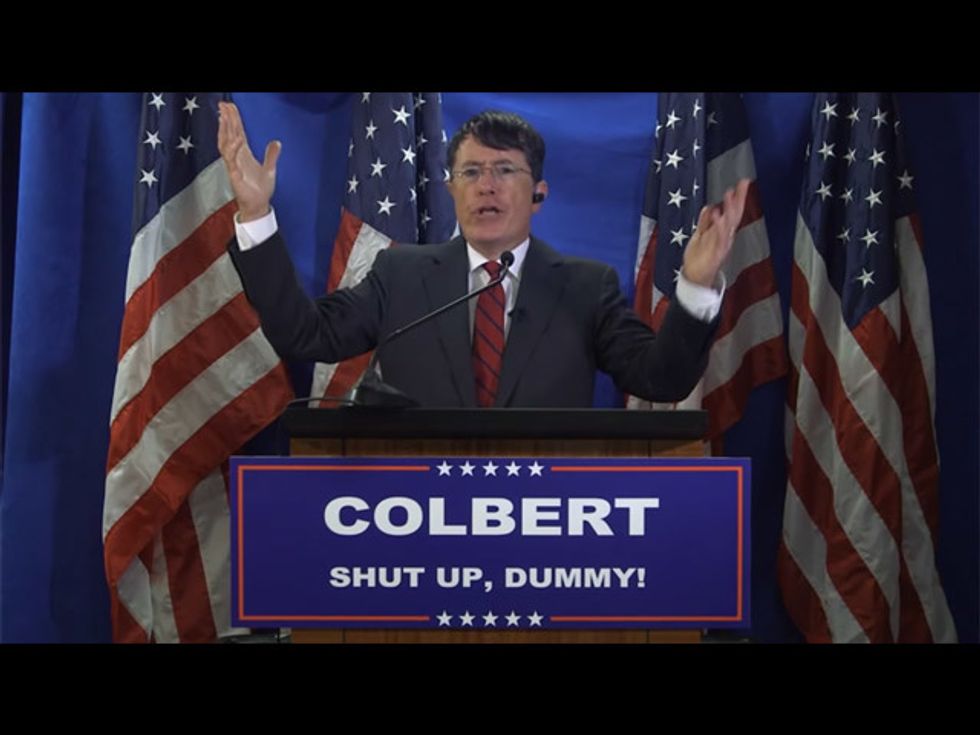 Endorse This: The Colbert Trump