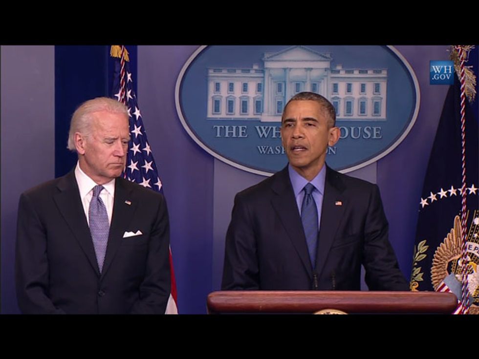 Obama Delivers Statement On Charleston Church Shooting
