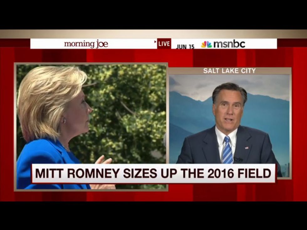 Endorse This: Romney vs. Hillary — Really?