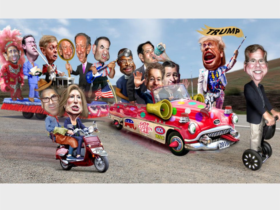 Lack Of Clear Front-Runner In Huge 2016 Field Highlights Fractures Within GOP