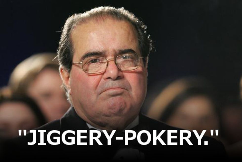 Antonin Scalia Defeated — By Antonin Scalia