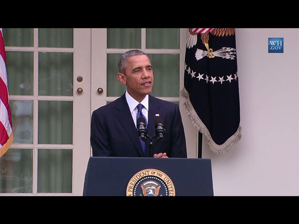 Watch: Obama Speaks On SCOTUS Marriage Equality Ruling