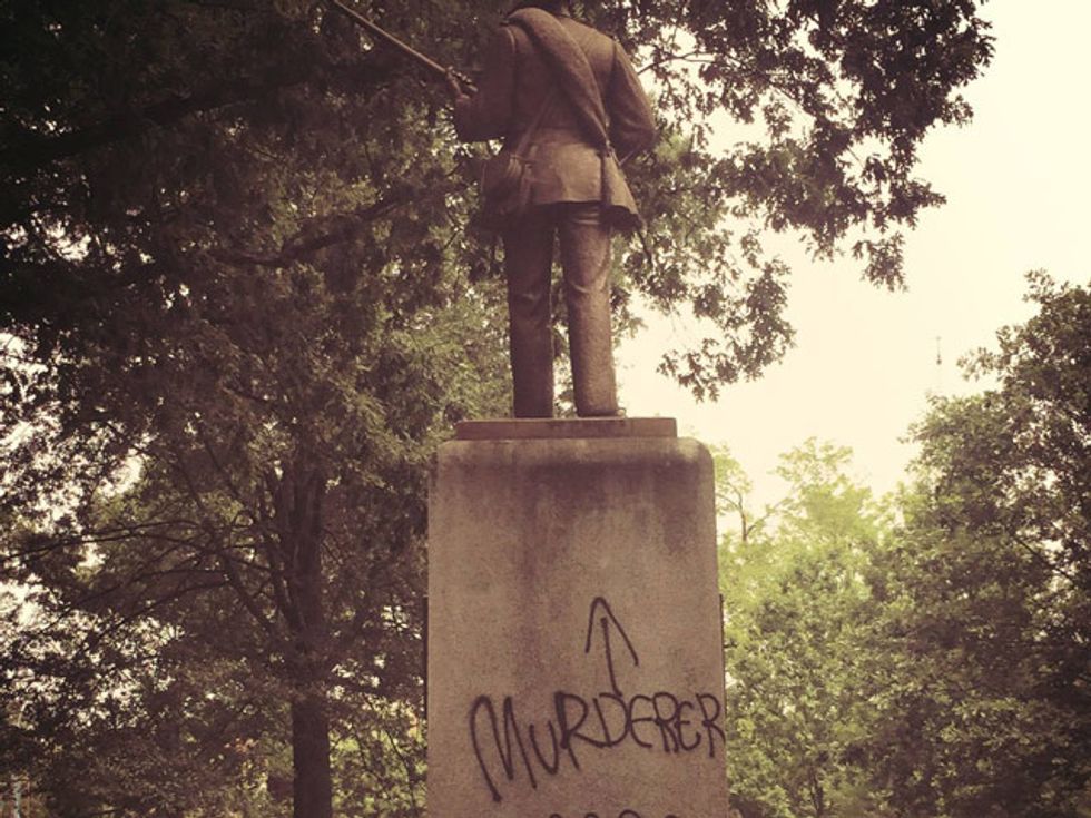 5 Monuments To The Confederacy That Have Been Vandalized
