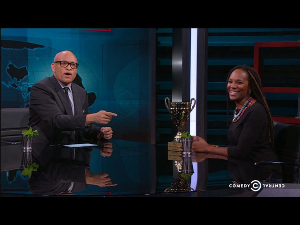Late Night Roundup: Larry Wilmore Meets Bree Newsome