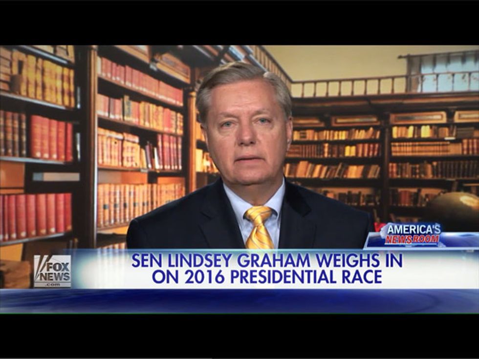 Lindsey Graham: I ‘Resent’ The Debate Rules That Aren’t Letting Me In