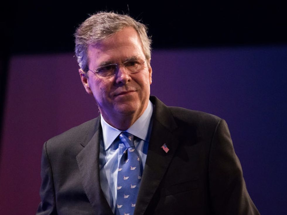With U.S. Wages Flat, Jeb Bush Calls For More Full-Time Jobs