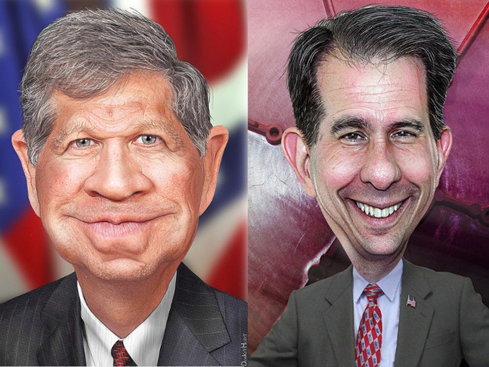 The Kasich-Walker Debate