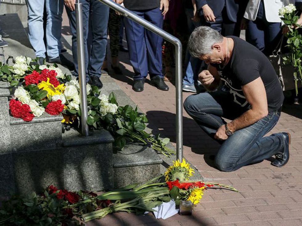 Ukraine Points Finger At Russia As Families Mark Downing Of MH17