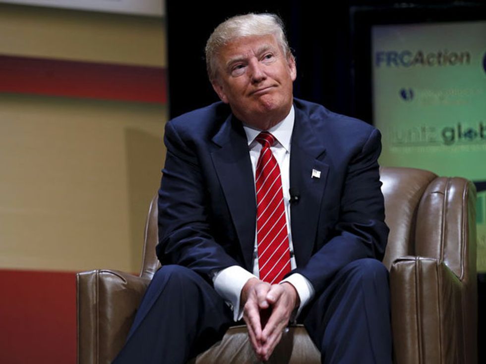 Donald Trump Attacking GOP Rivals For Close Ties — To Donald Trump