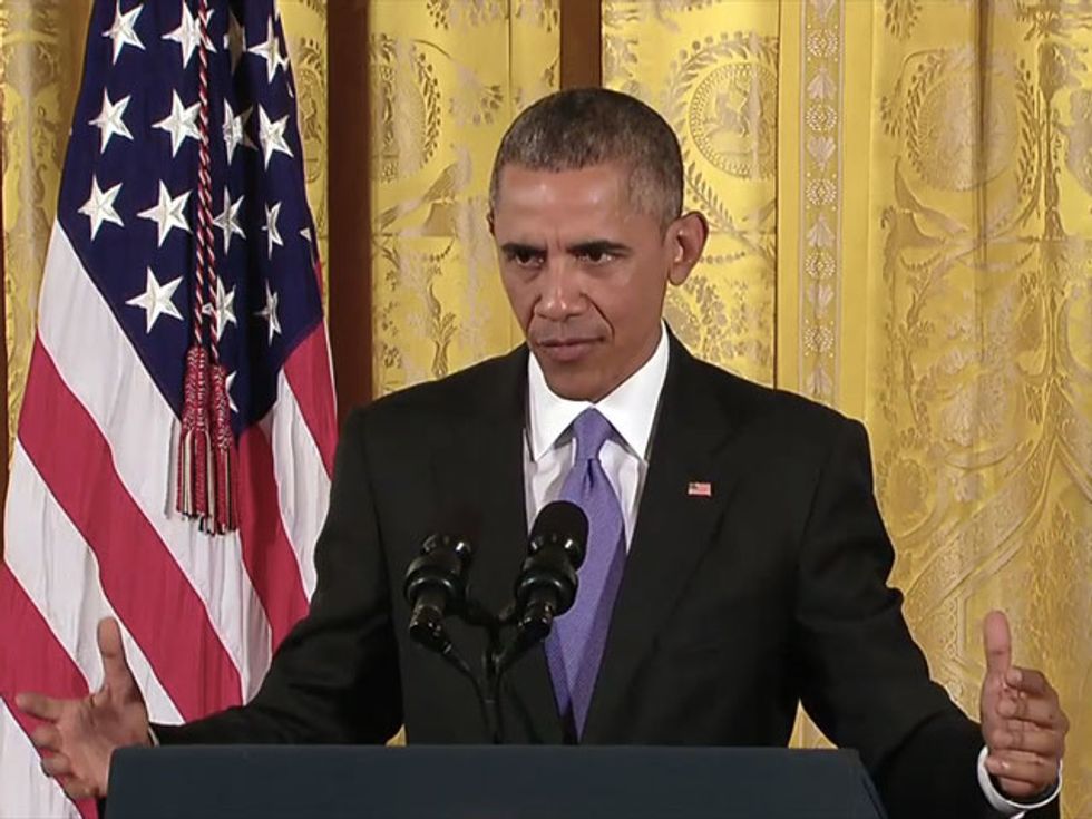 Obama Trolls Netanyahu During Press Conference On Iran Deal