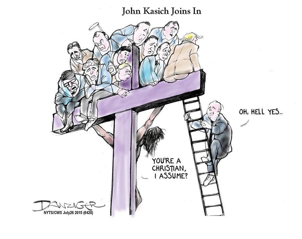 Cartoon: John Kasich Joins In