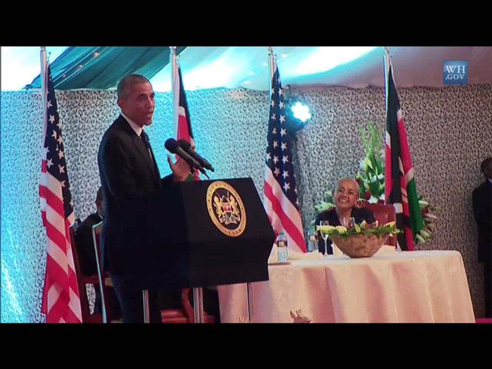 Endorse This: Yes, Obama Went There — And In Kenya