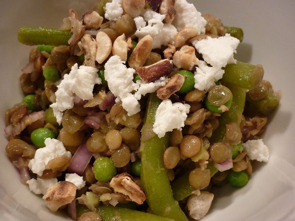 Lentils, Rich In Fiber And Protein, Great In Summer Salad