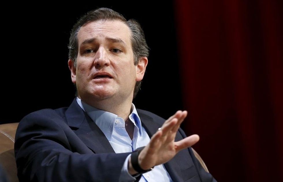 Republican Cruz Uses Senate Perch To Blast Supreme Court