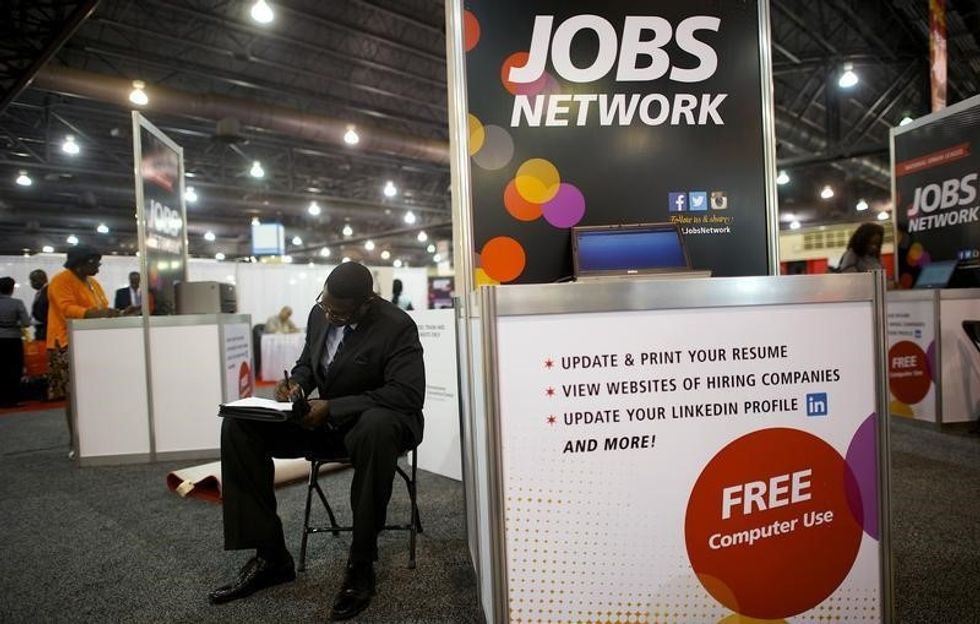 U.S. Jobless Claims Drop To 41.5-Year Low