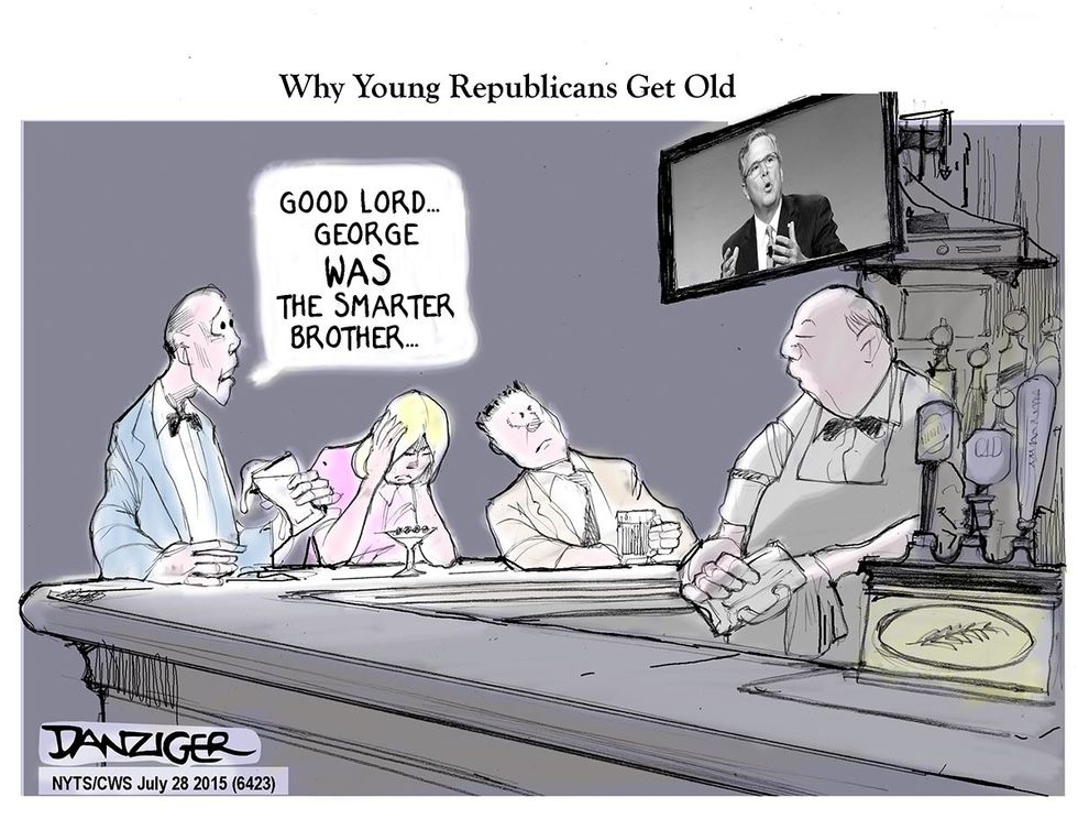 Cartoon: Why Young Republicans Get Old
