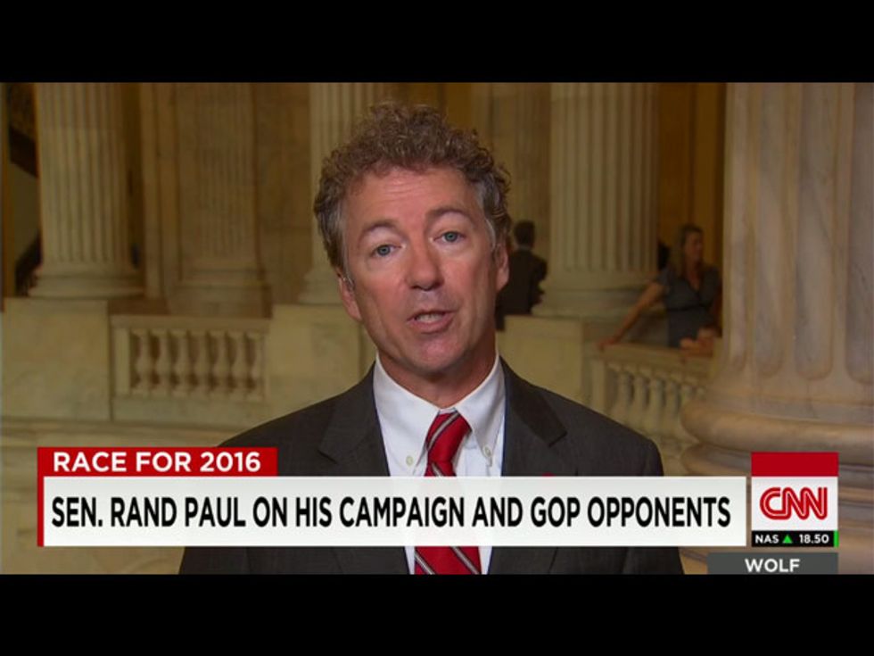 Rand Paul Dings Trump: ‘A Temporary Loss Of Sanity’