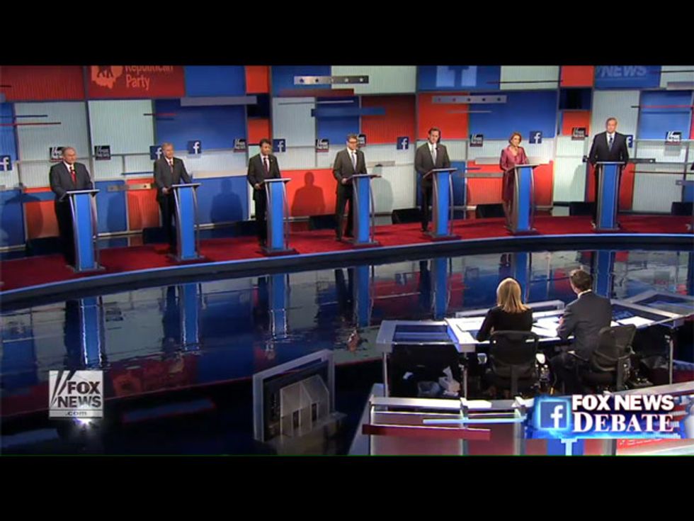 Minor League GOP Candidates Take The Same Line At Warmup Debate: ‘Go Backwards’