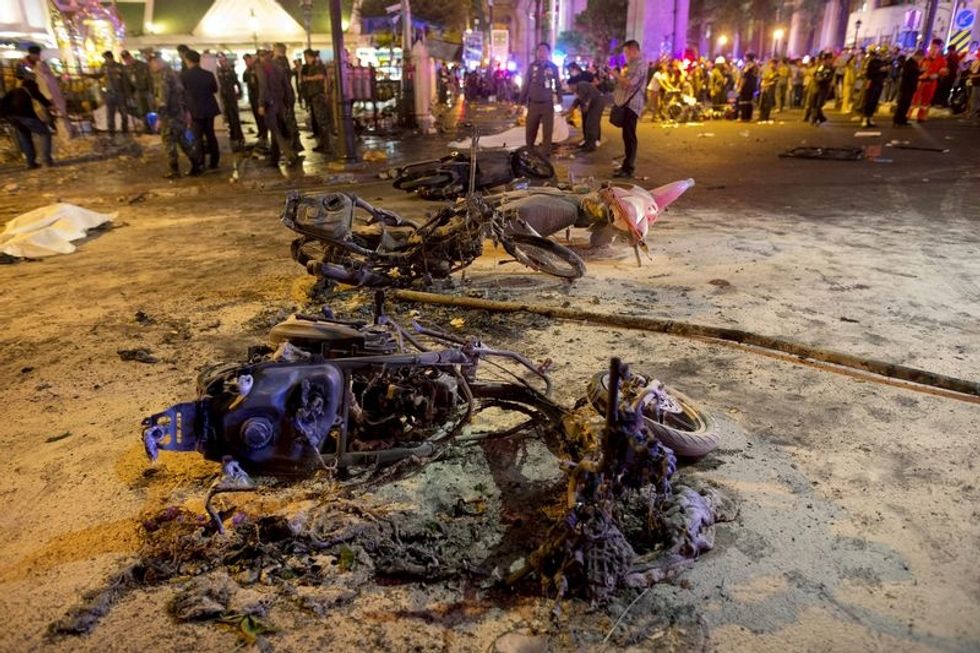 Bomb In Thai Capital Kills 16, Wounds 81 In Bid ‘To Destroy Economy’