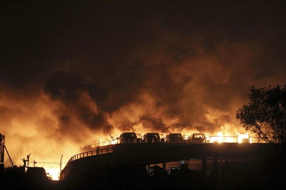 Huge Blasts At Chinese Port Kill 50, Injure More Than 700