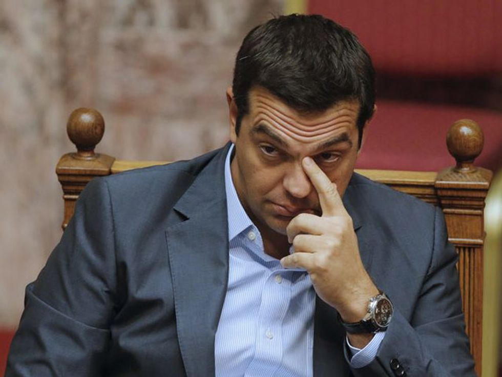 Greek PM Poised To Seek Snap Election To Quell Party Rebellion