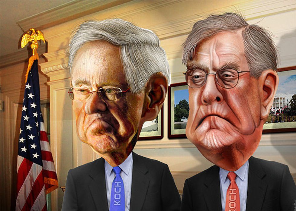 At Koch Group Summit, A Restrained Enthusiasm For Trump