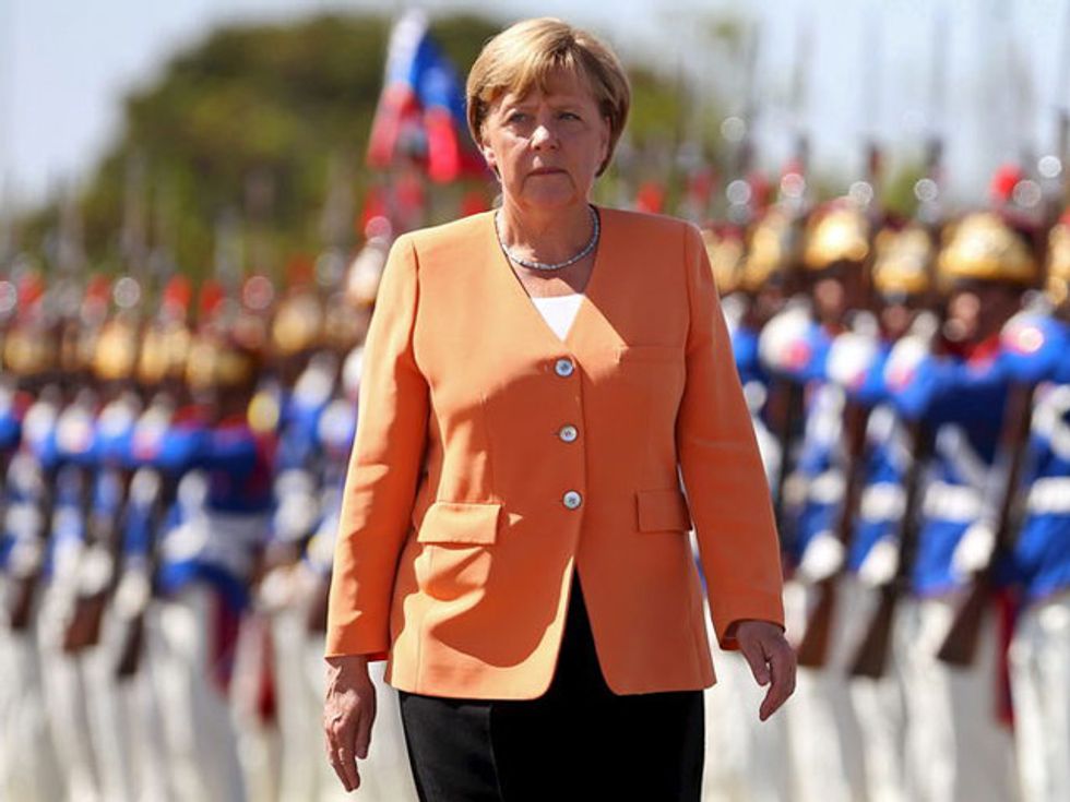 Merkel Condemns ‘Disgusting’ Message Of Hate Toward Refugees