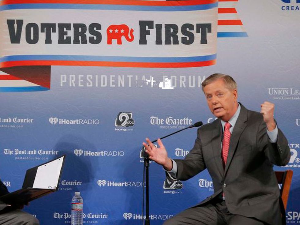 Drowning In Weak Polling, How Long Can Lindsey Graham Stay In 2016 Race?