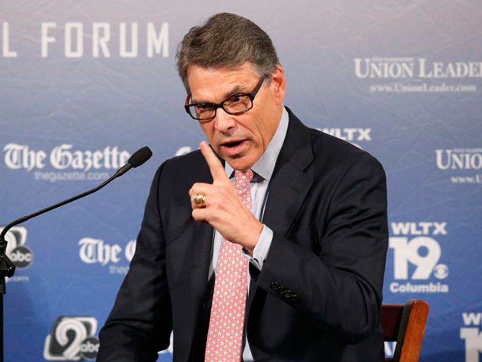 Rick Perry Tries To Break Out By Attacking Pretty Much Everybody