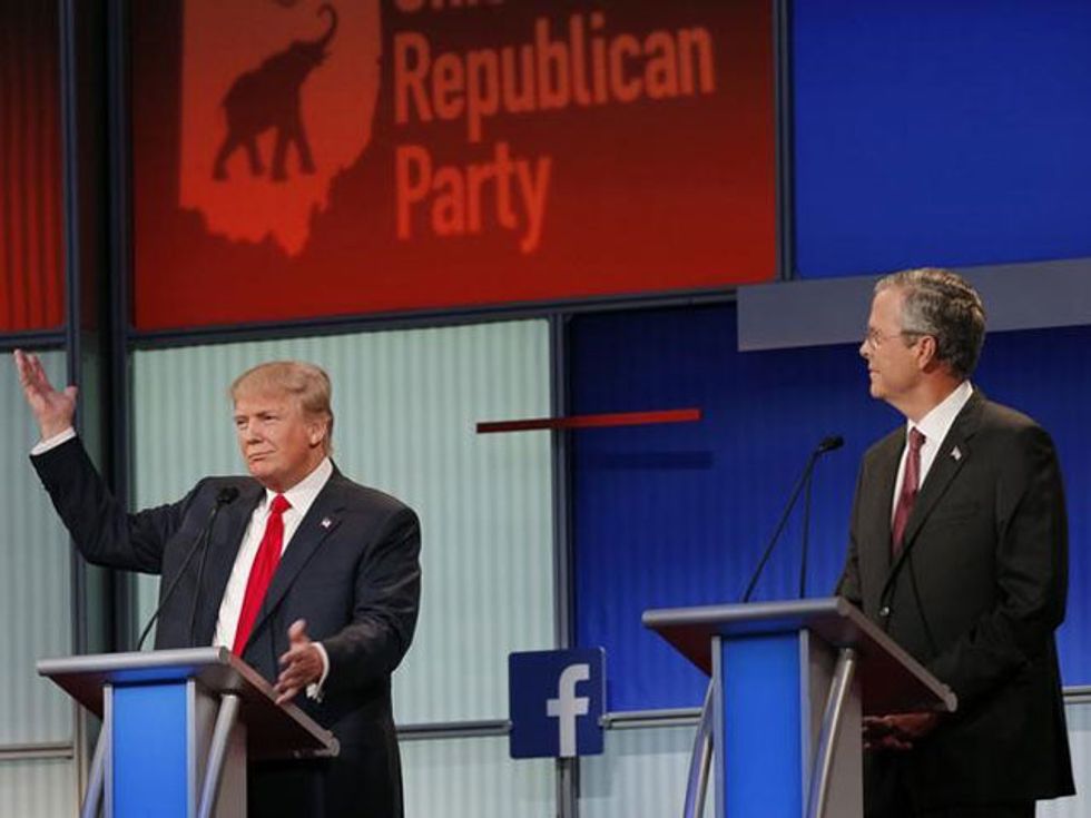 Trump To Bush: Speak English!